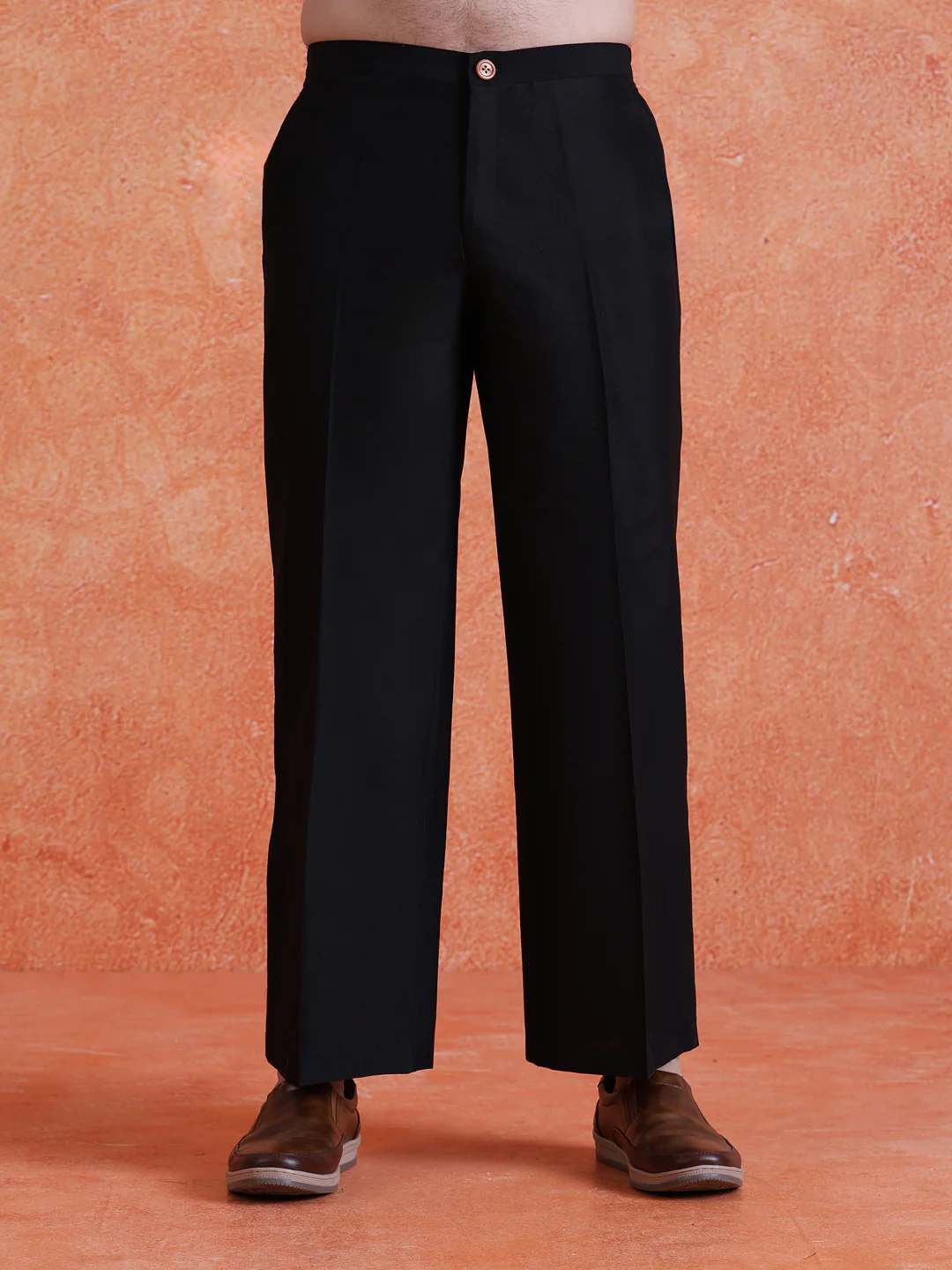 Black Blended Printed Kurta Wide Leg Trouser Set - Image 6