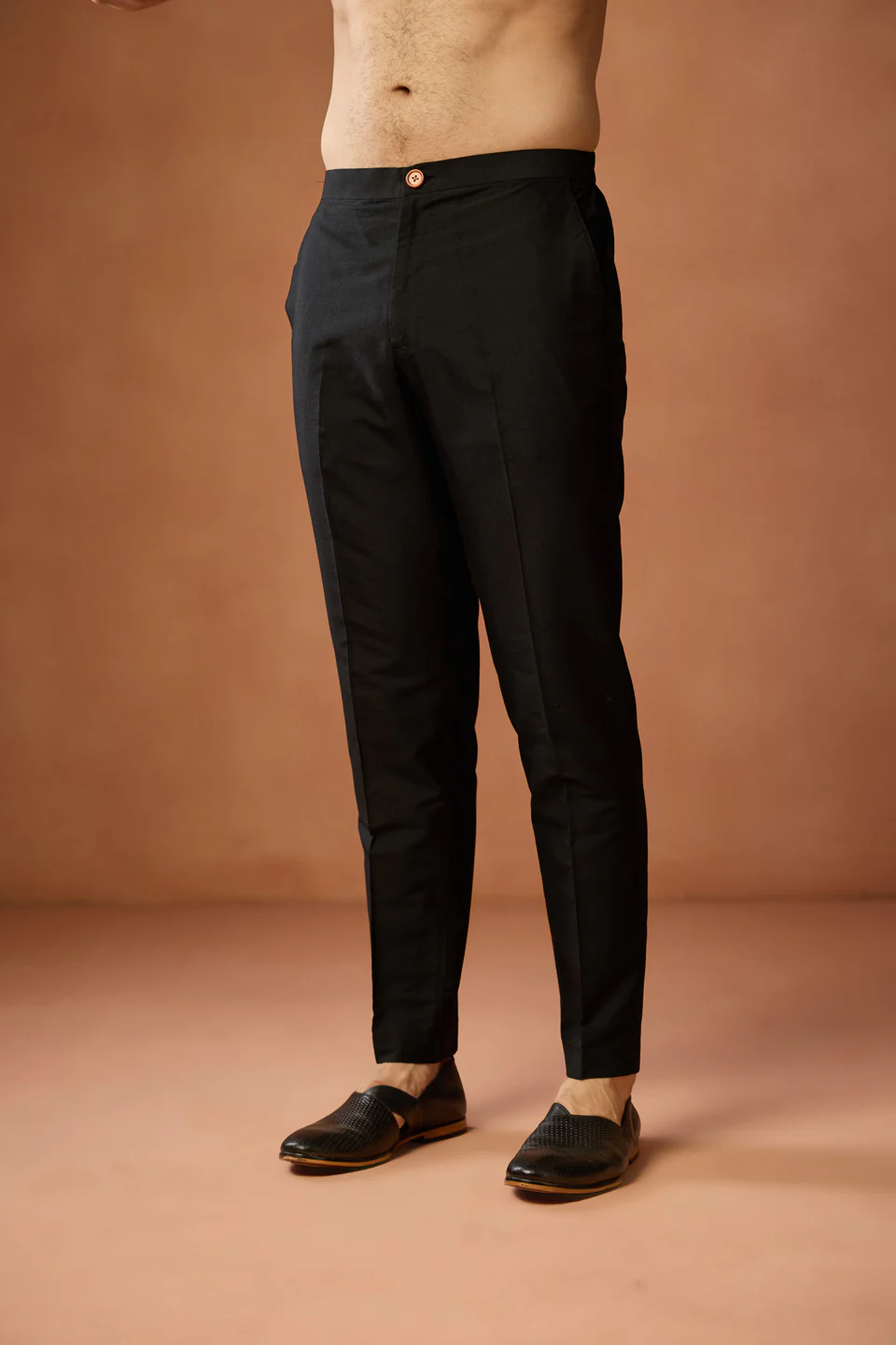 Black Jacket Kurta Trouser Set - Image 6