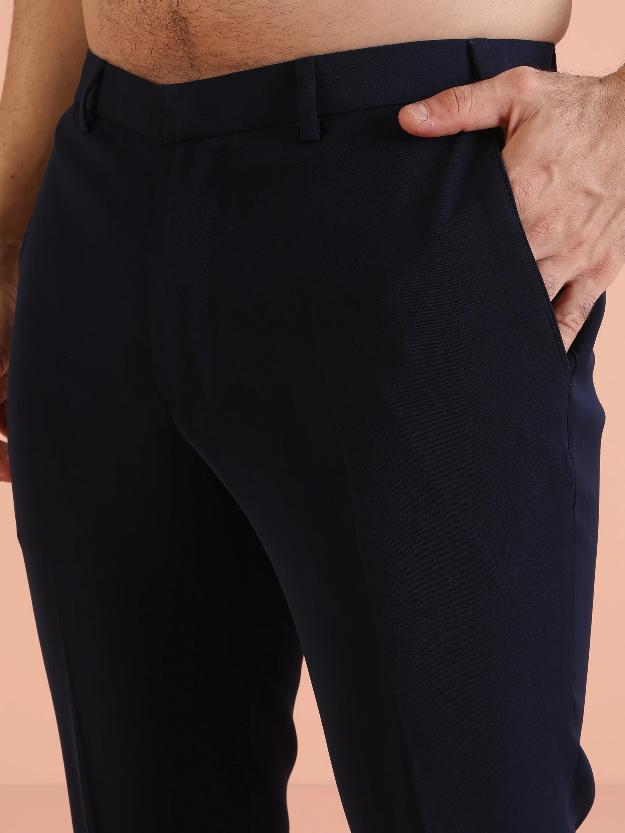 Black Slim Fit Trouser - Image 2