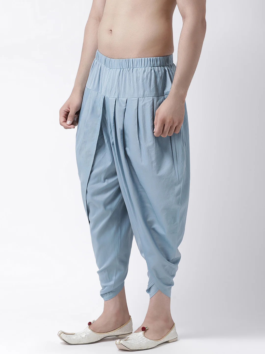 Men's Blue Dhoti - Image 2