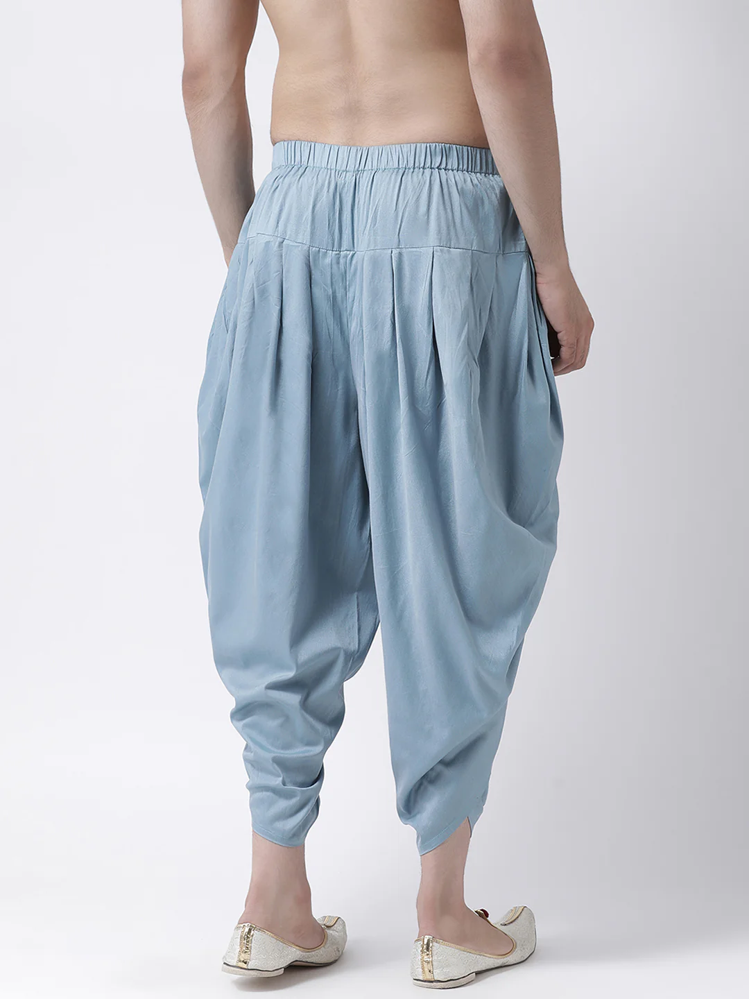 Men's Blue Dhoti - Image 3