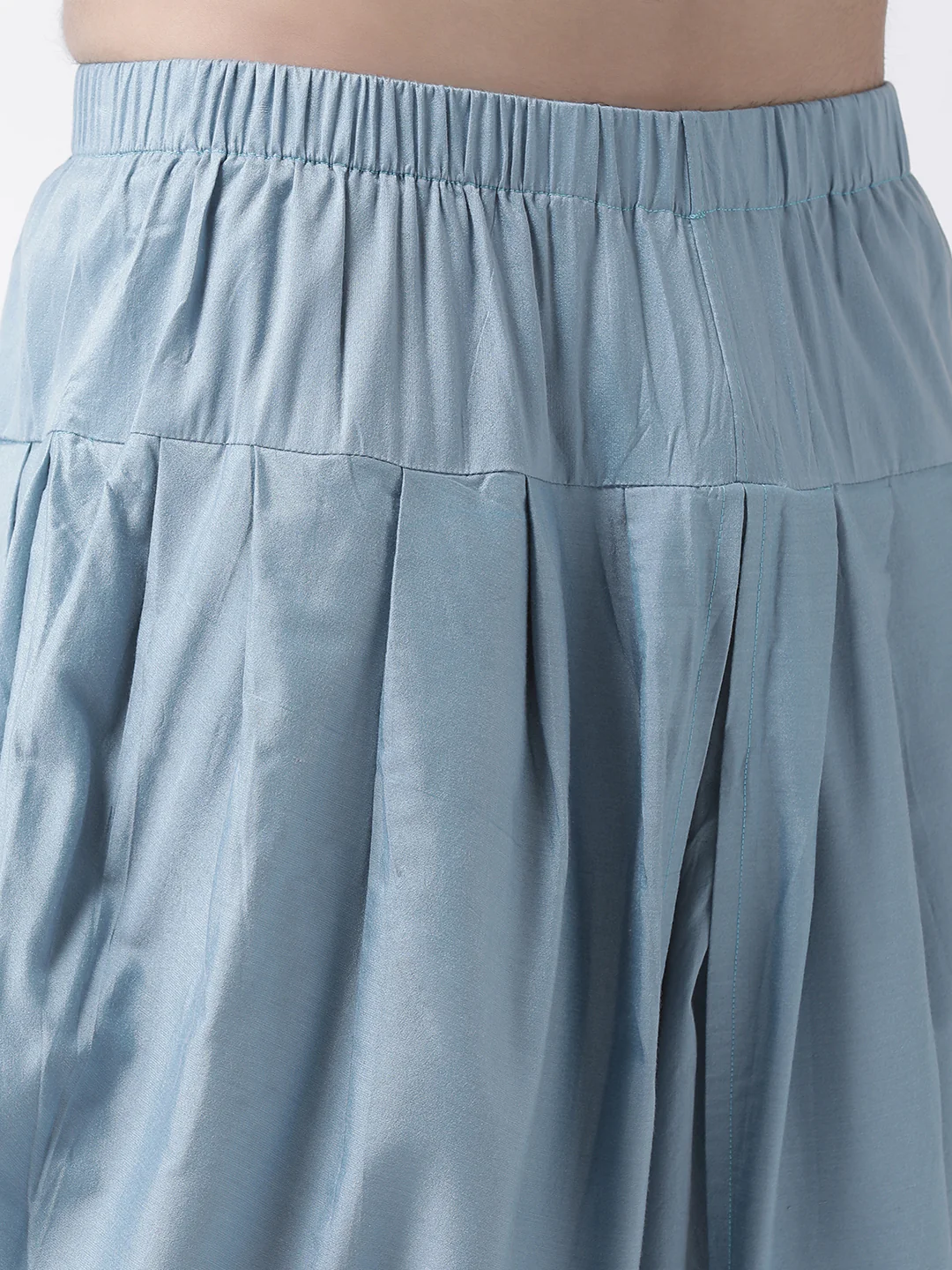 Men's Blue Dhoti - Image 4