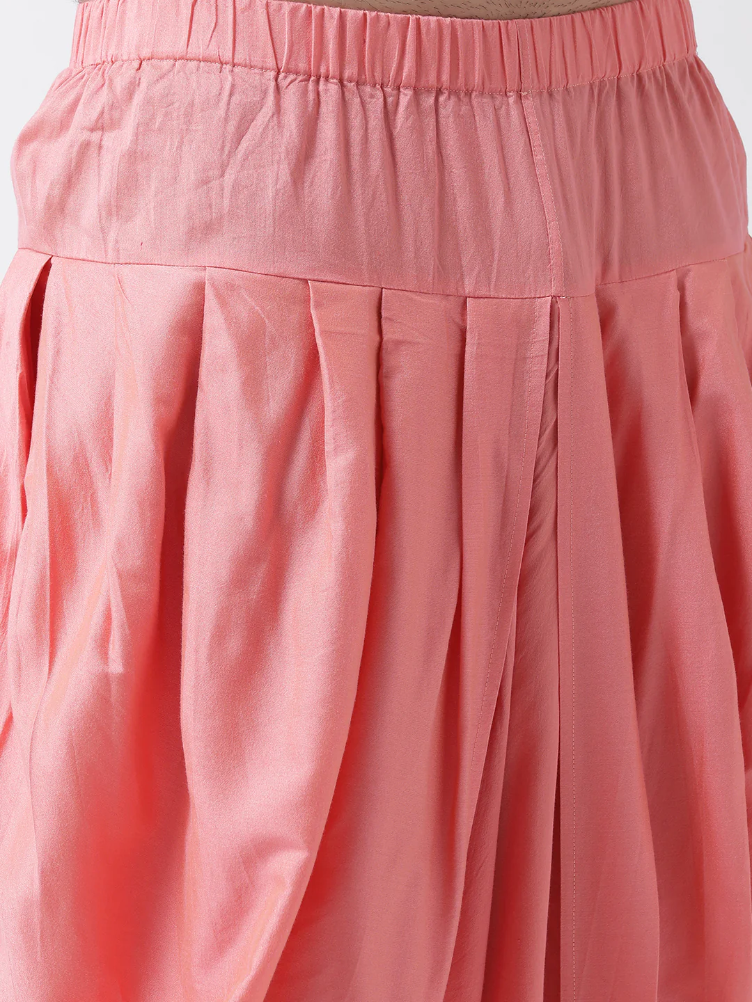 Men's Peach Dhoti - Image 4