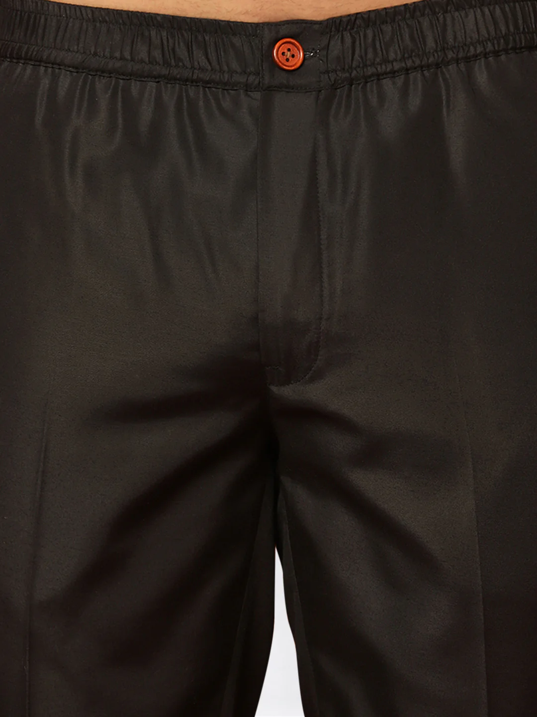 Kisah Men's Black Kurta Jacket Trousers Set - Image 7