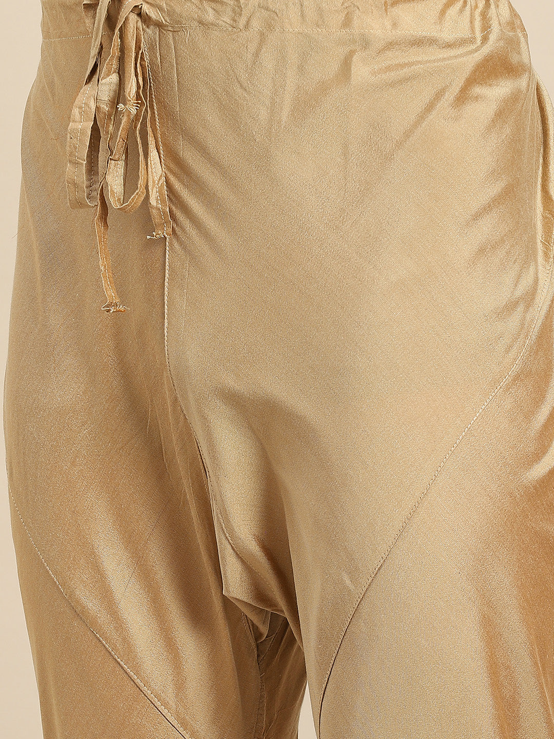 Kisah Men Gold Kurta Jacket Set - Image 6