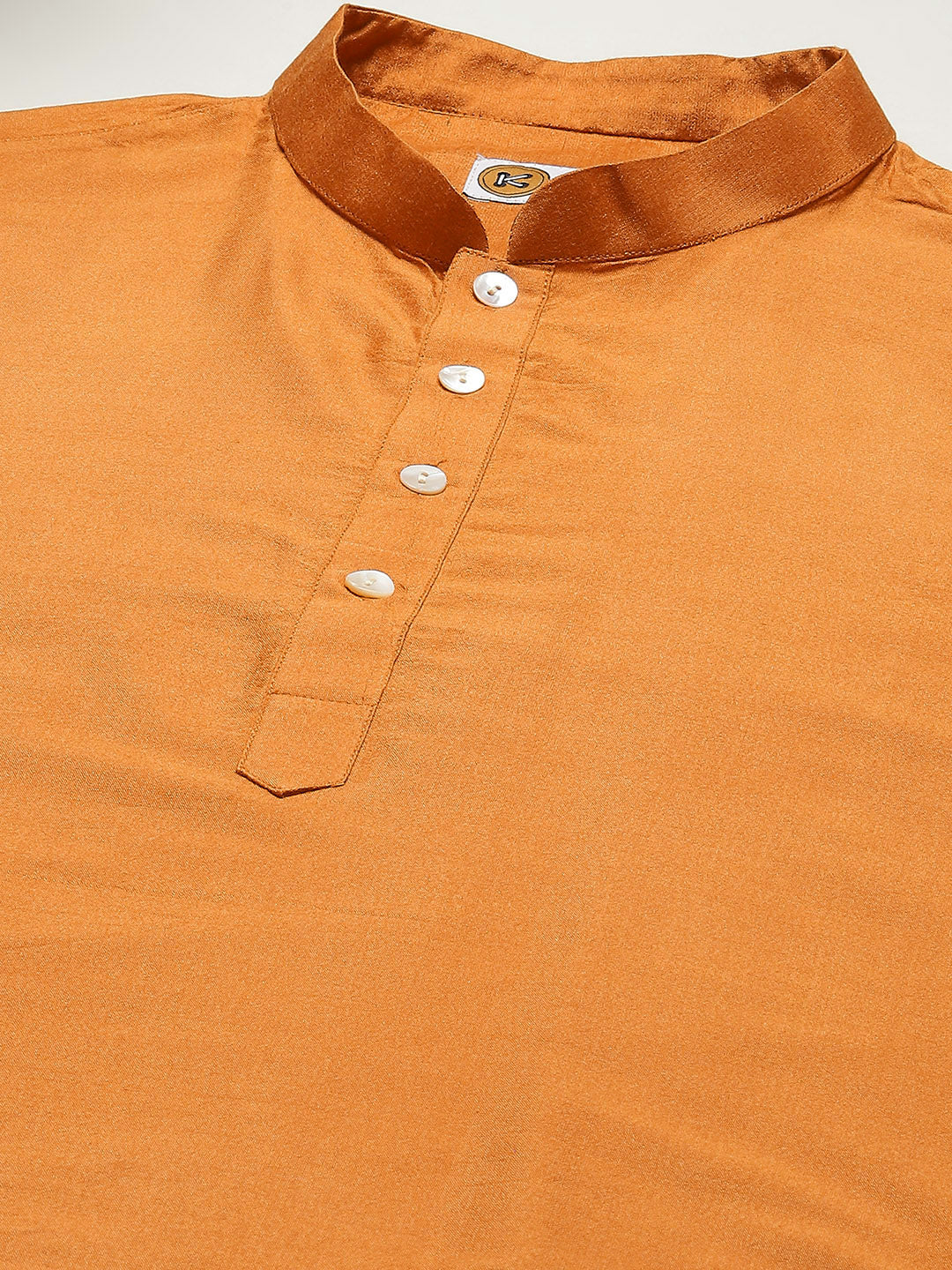 Kisah Men Red Kurta Jacket Set - Image 5