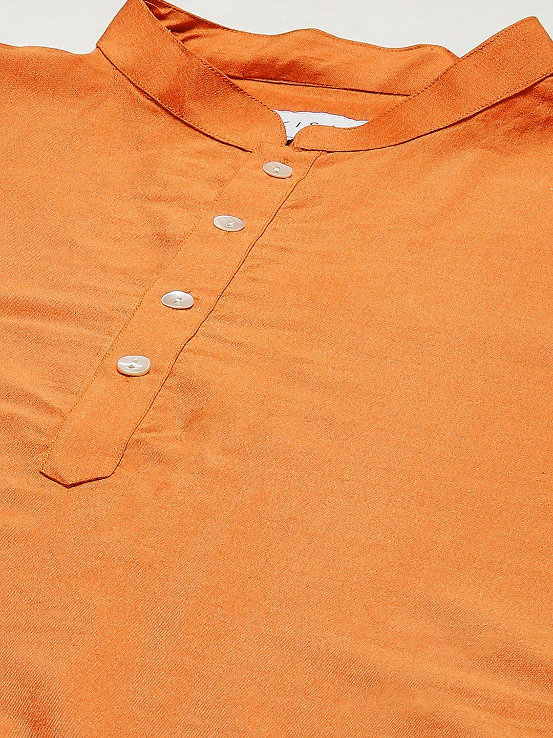 Men Yellow Kurta Jacket Set - Image 5