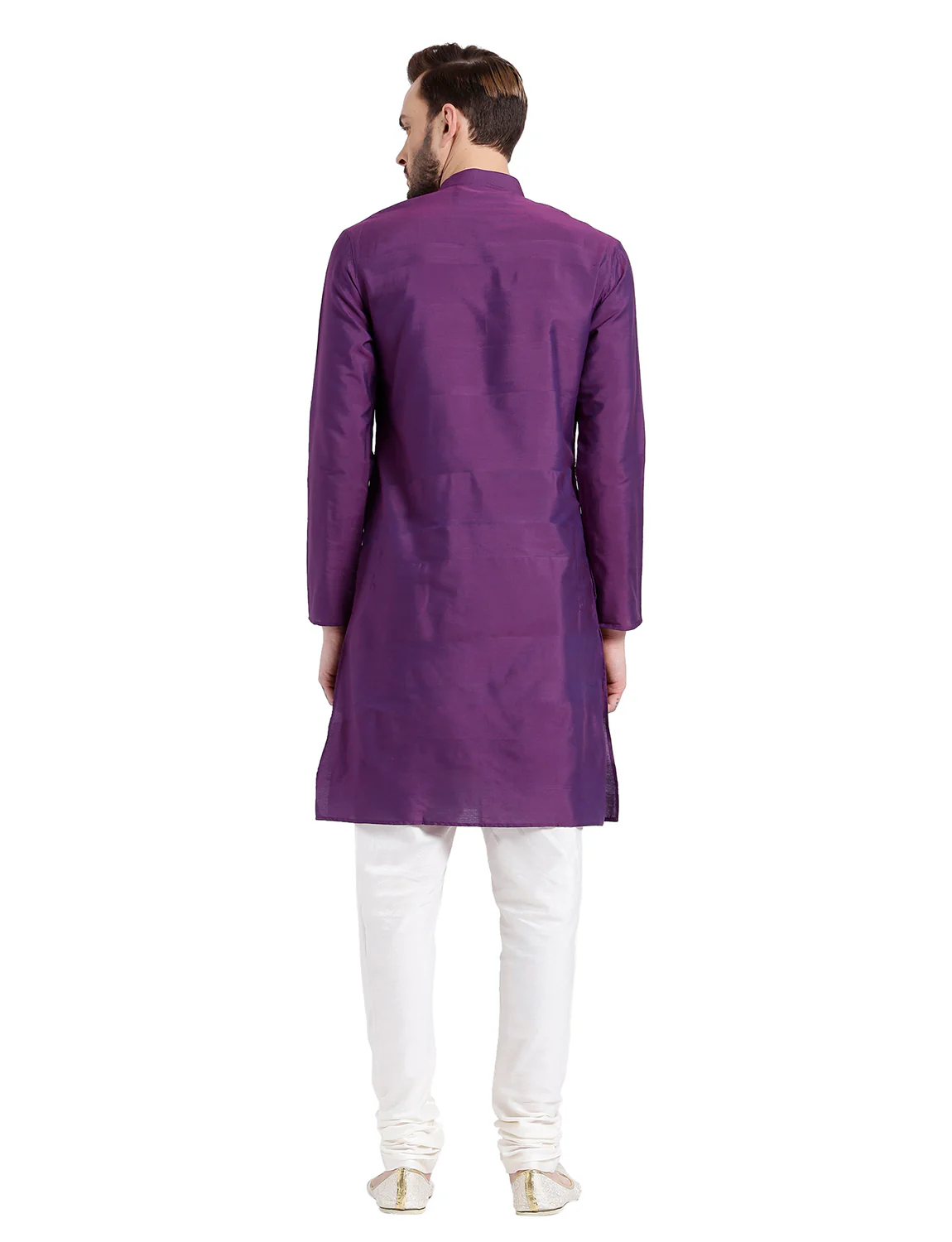 Men's Purple Kurta - Image 4