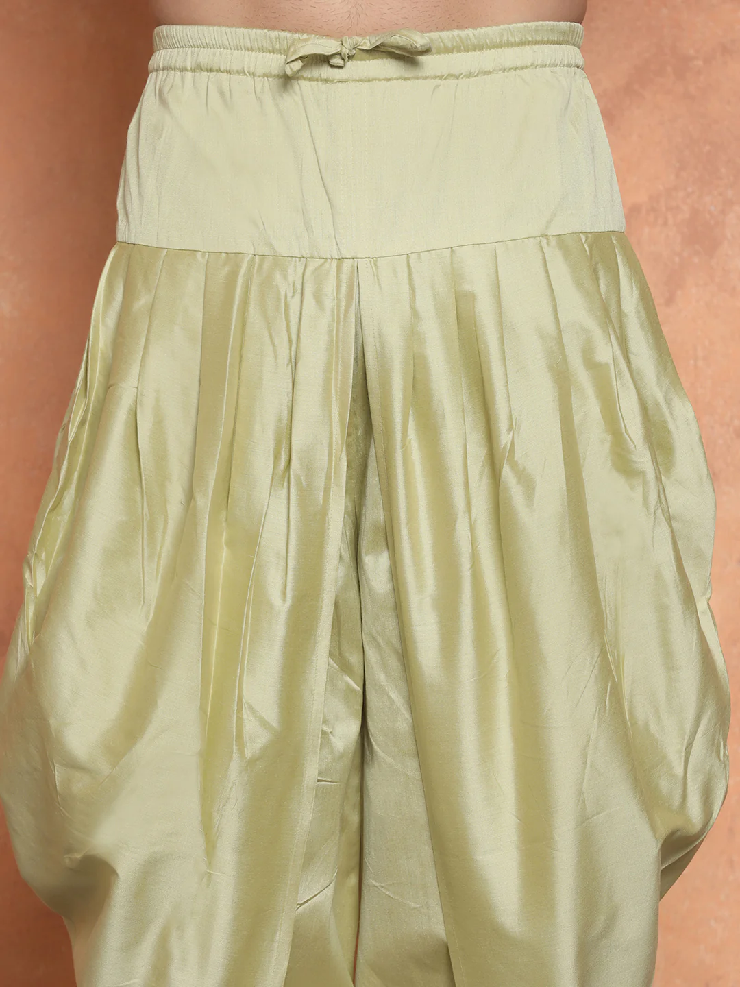 Men Mustard Kurta Jacket Set - Image 7