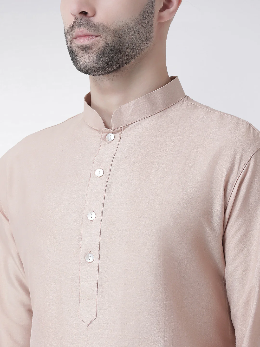 Men's Nude Kurta - Image 4