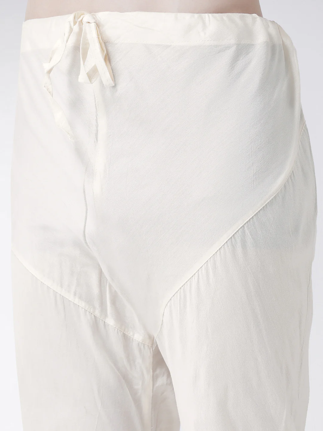 Men's Dark Cream Kurta Churidar Set - Image 5
