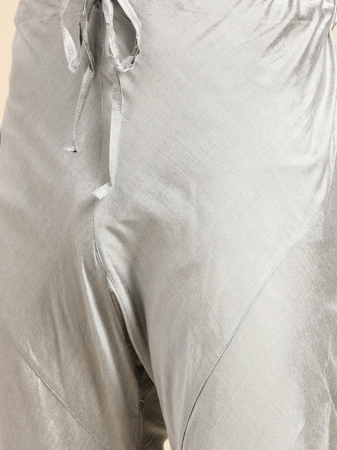 Men Grey Color Kurta Jacket Set - Image 6