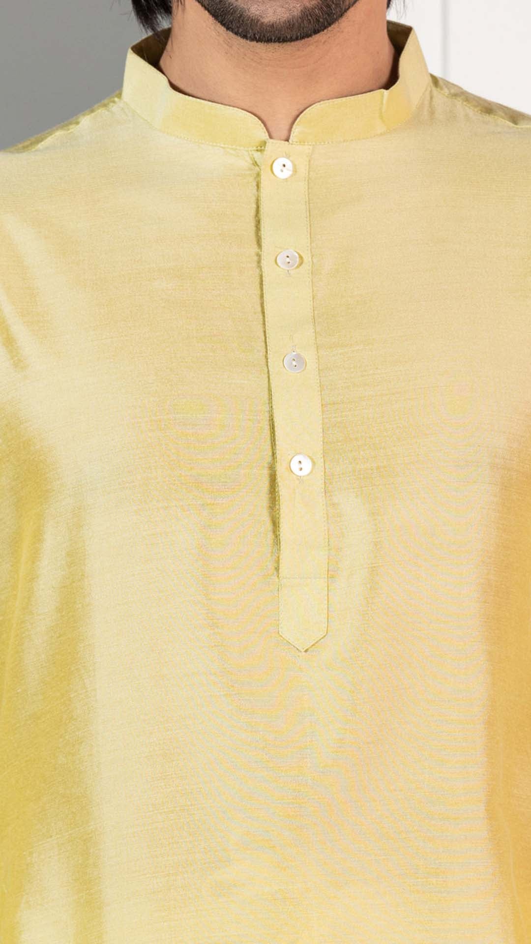 Kisah Men Green Kurta Set - Image 6