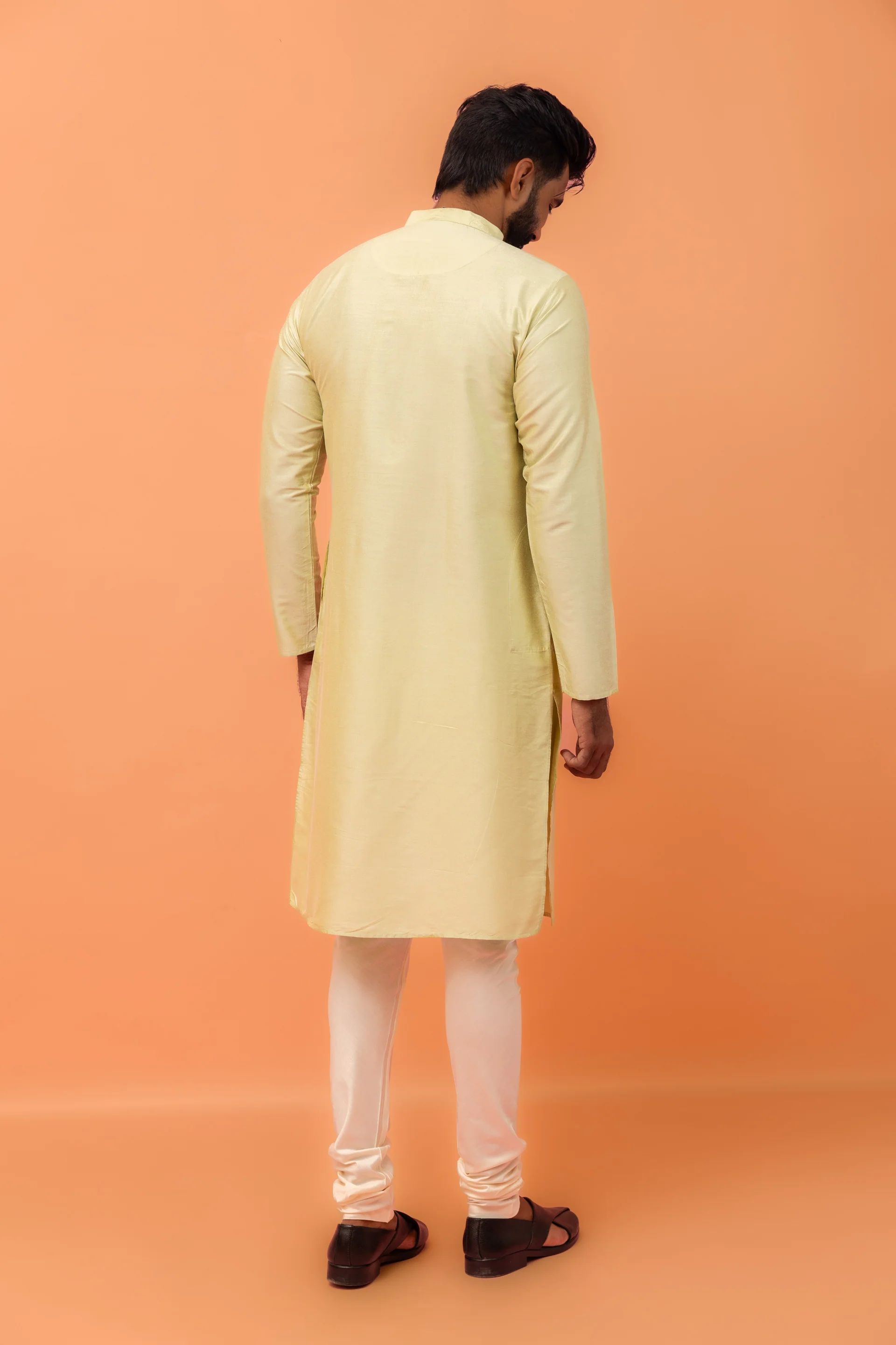 Men Green Kurta - Image 4