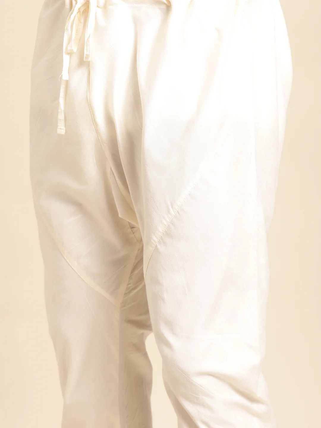 Men Blue Textured Indowestern Churidar Set - Image 5