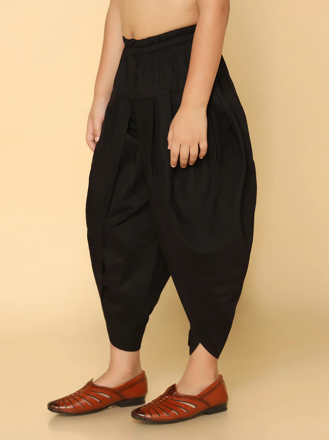 Boy's Black Dhoti - Image 2