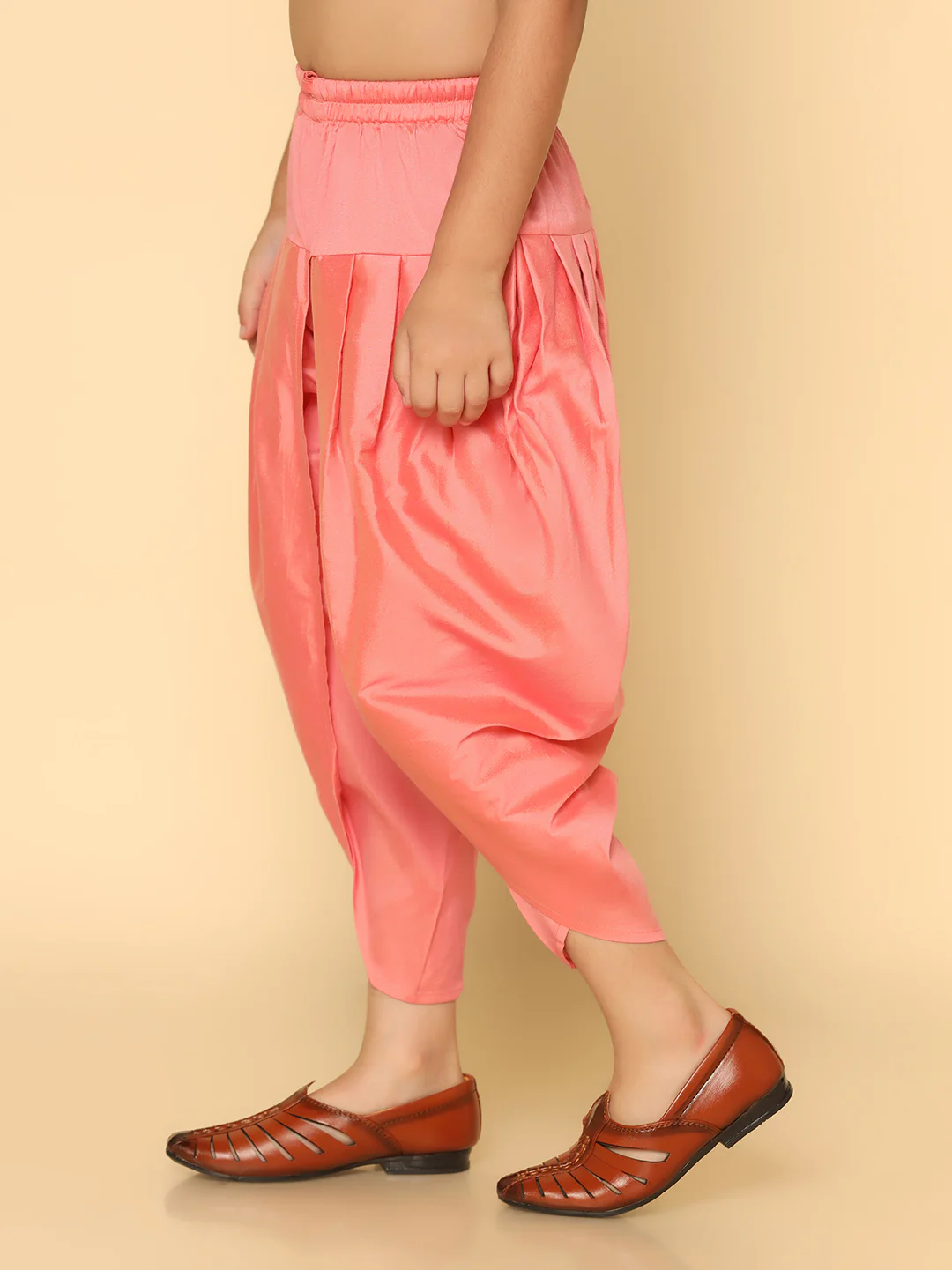 Boy's Hot Pink Dhoti - Image 2