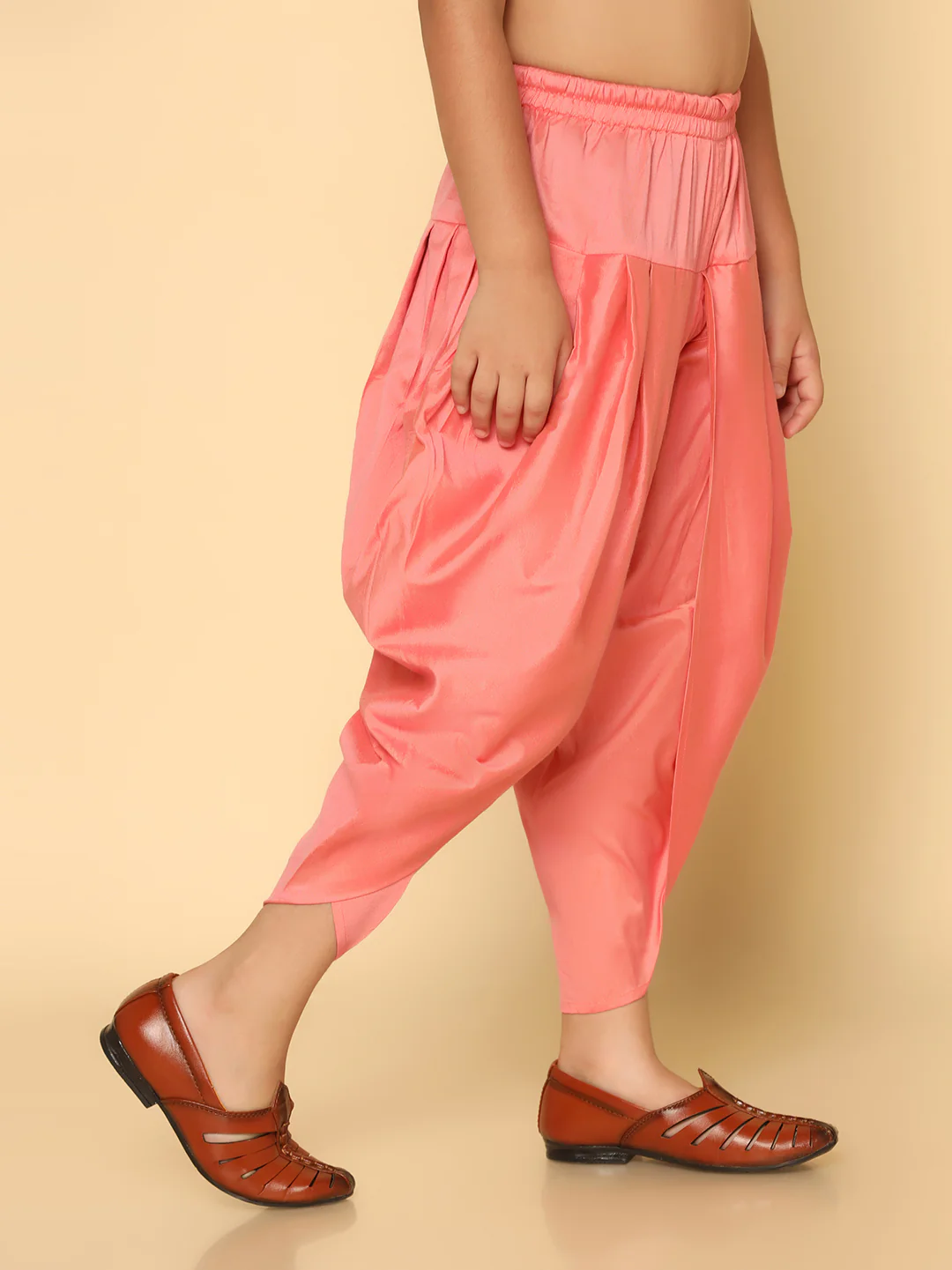 Boy's Hot Pink Dhoti - Image 3