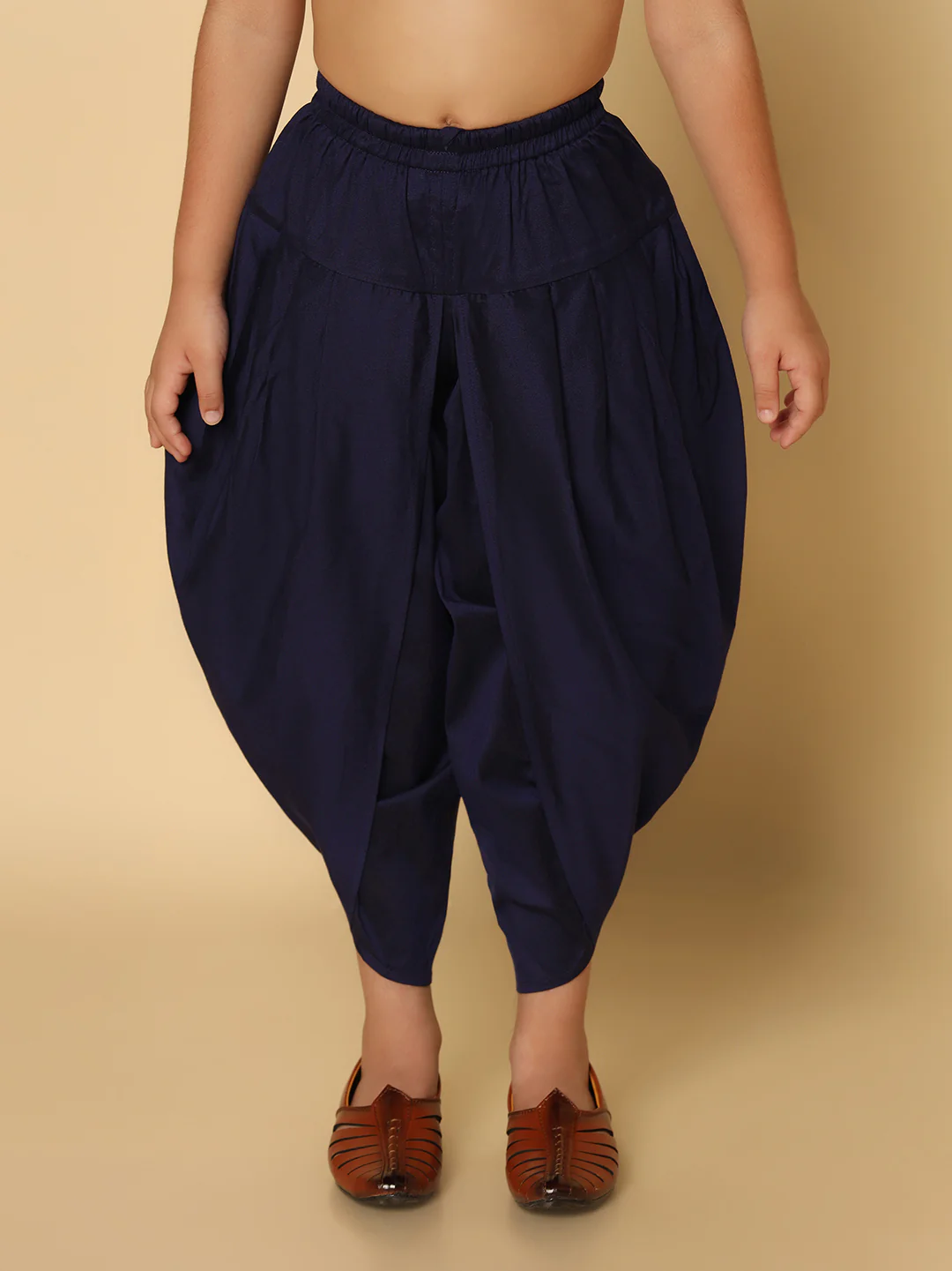 Boy's Navy Blue Dhoti
