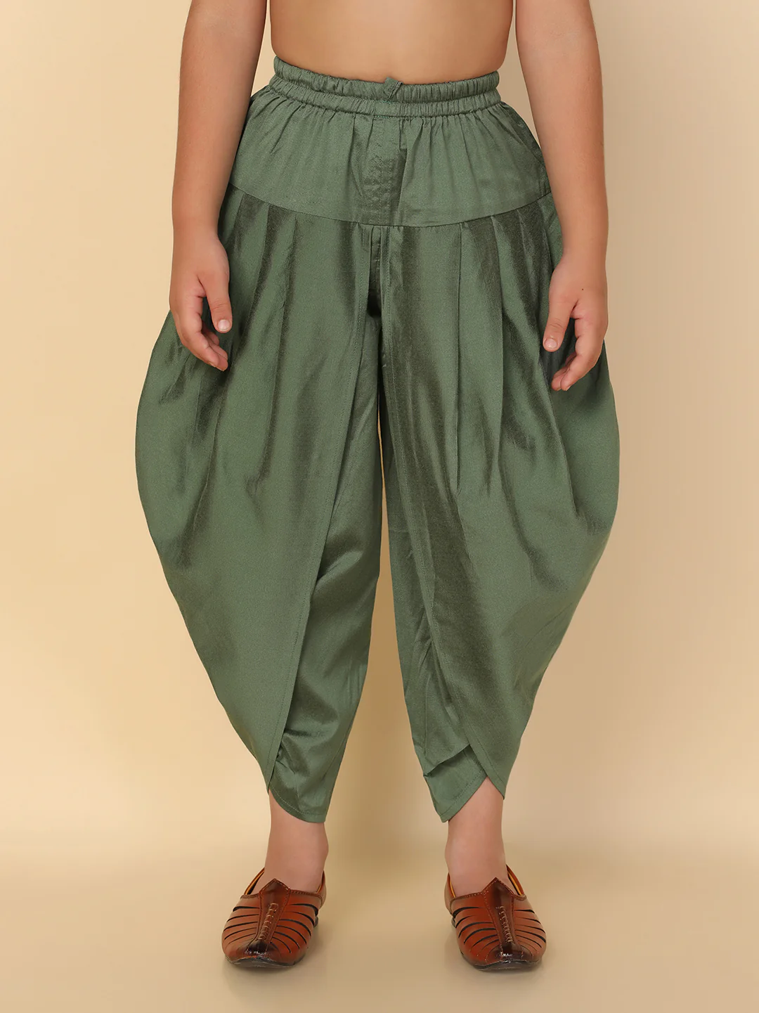 Boy's Green Dhoti