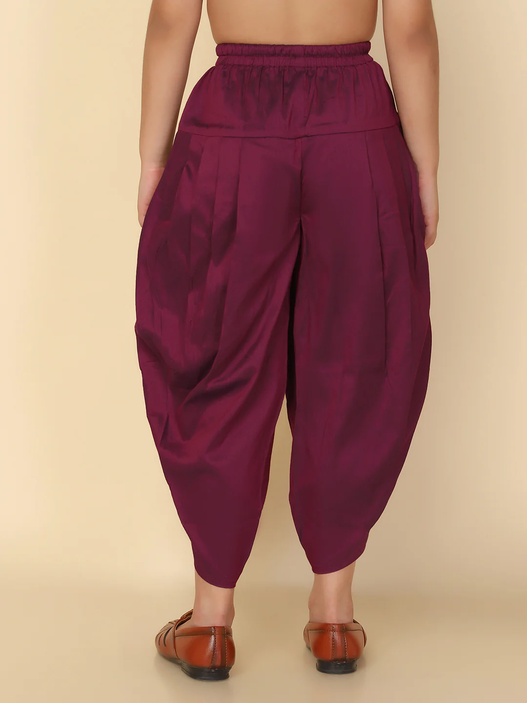 Boy's Margenta Dhoti - Image 4