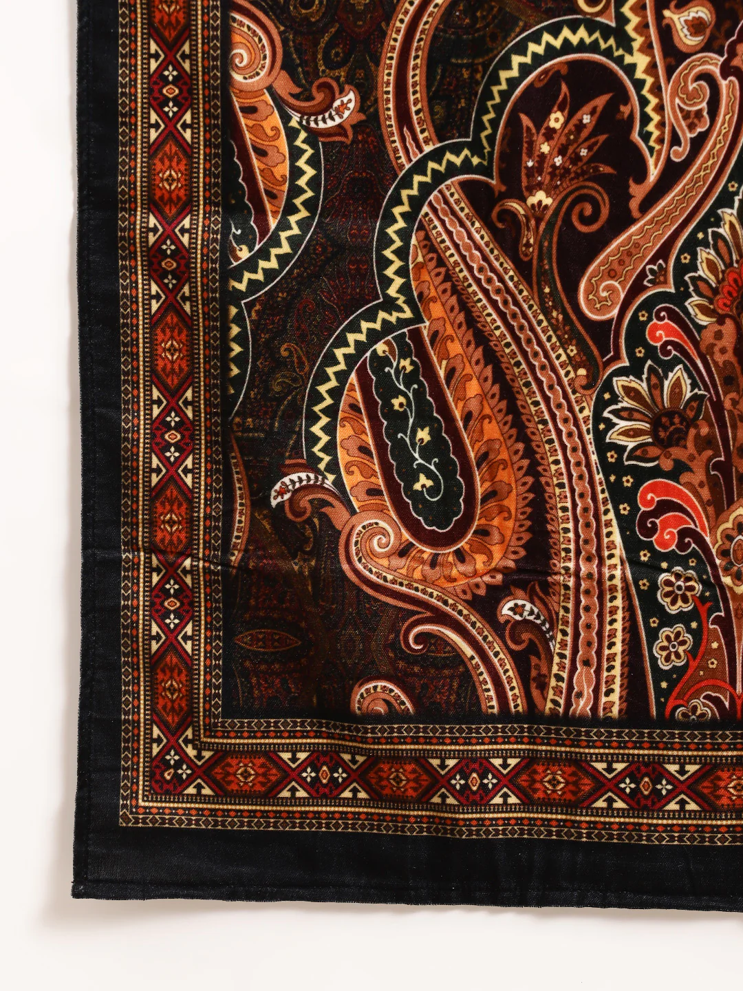 Men Beige Kurta Churidar Dupatta Set - Image 6