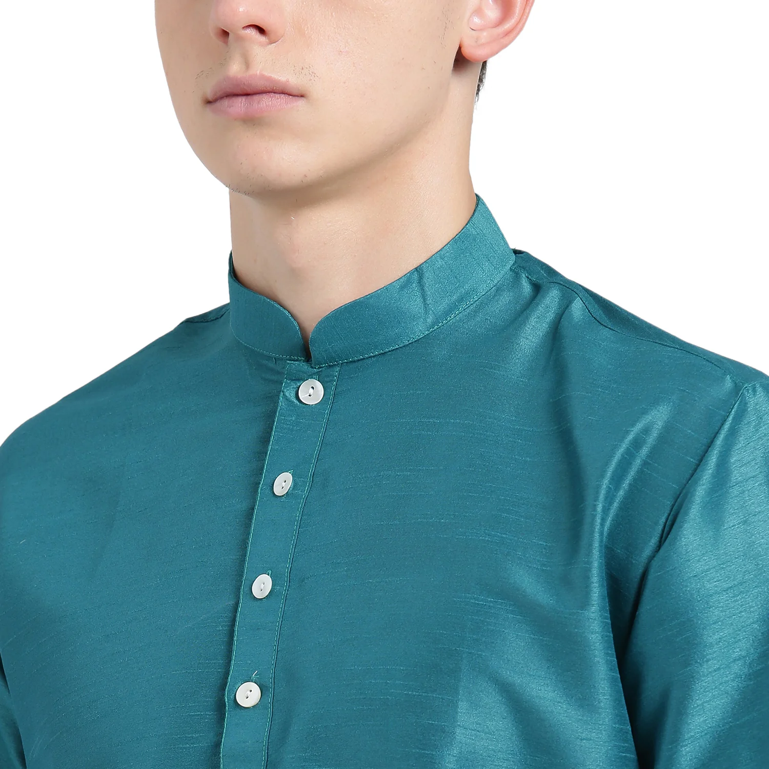 Kisah Men Blue Kurta (Set of 1) - Image 5