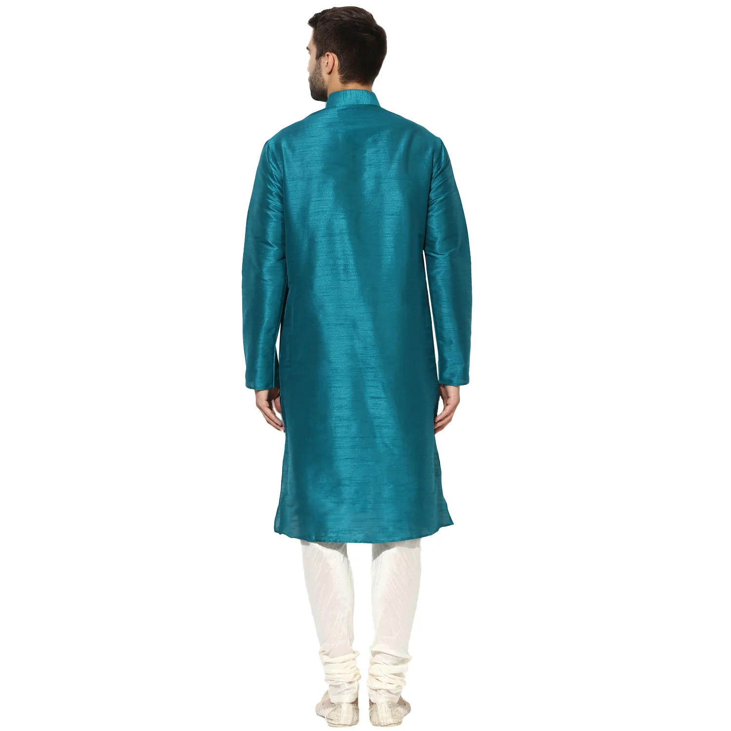 Men Blue Kurta - Image 4