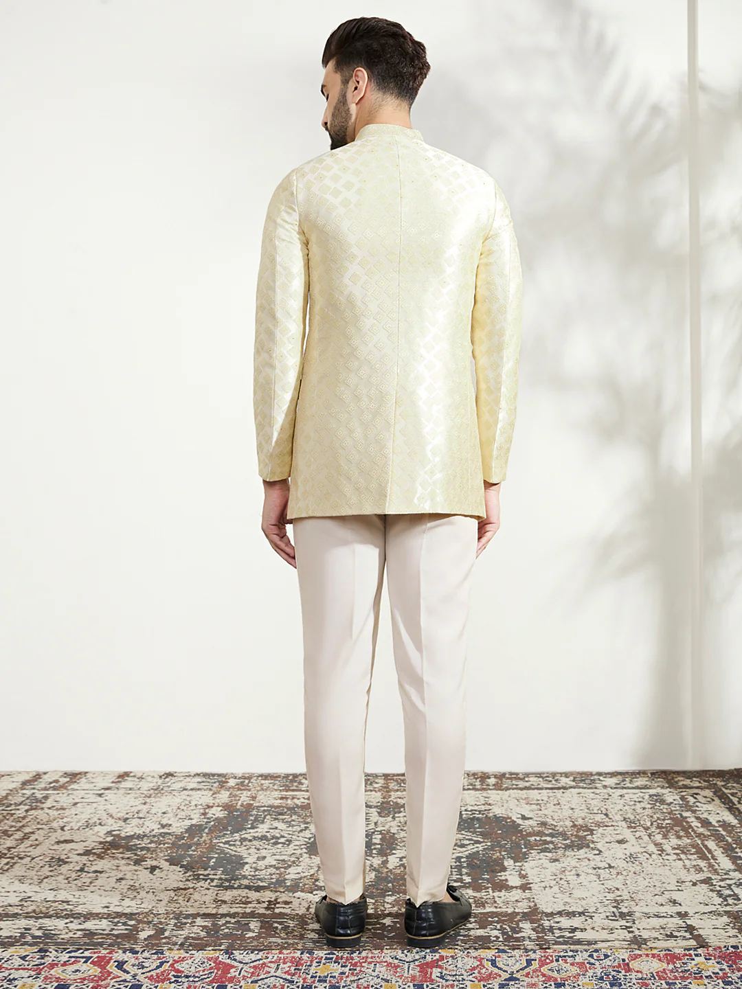 Cream Jodhpuri Bandhgala - Image 5