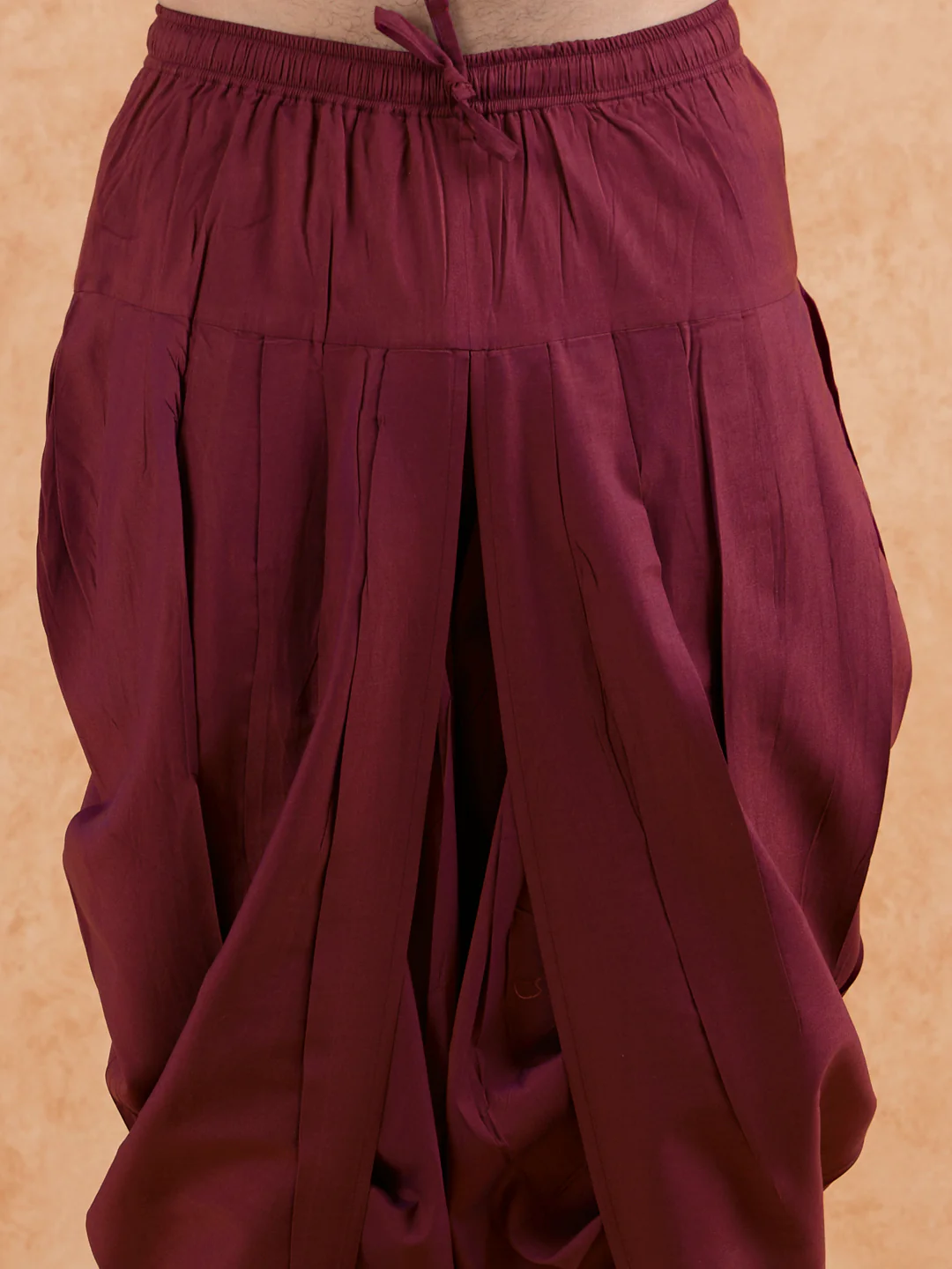 Grey Printed Kurta Dhoti Set - Image 6