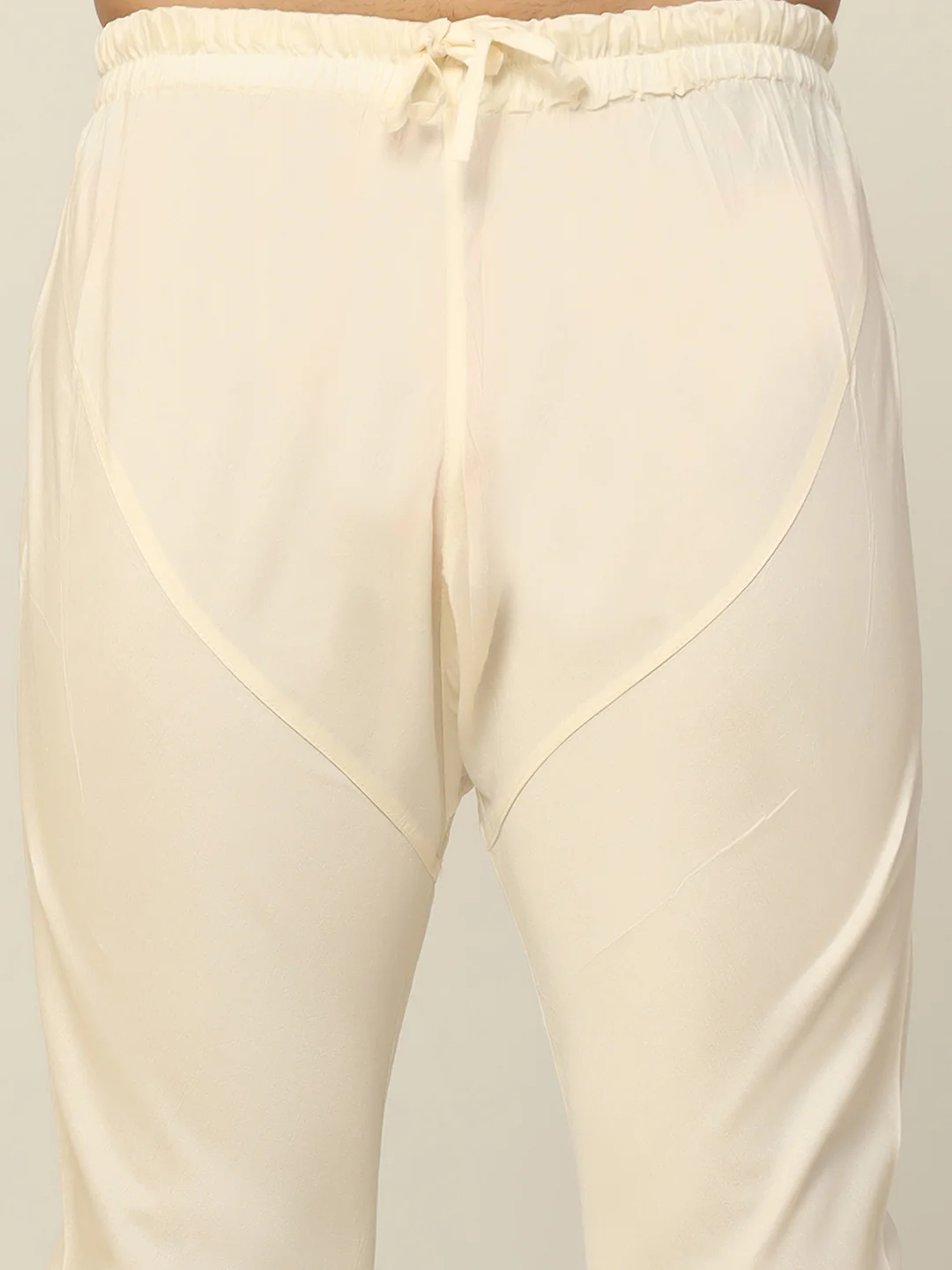 Men's Lavender Kurta Jacket Churidar Set - Image 7
