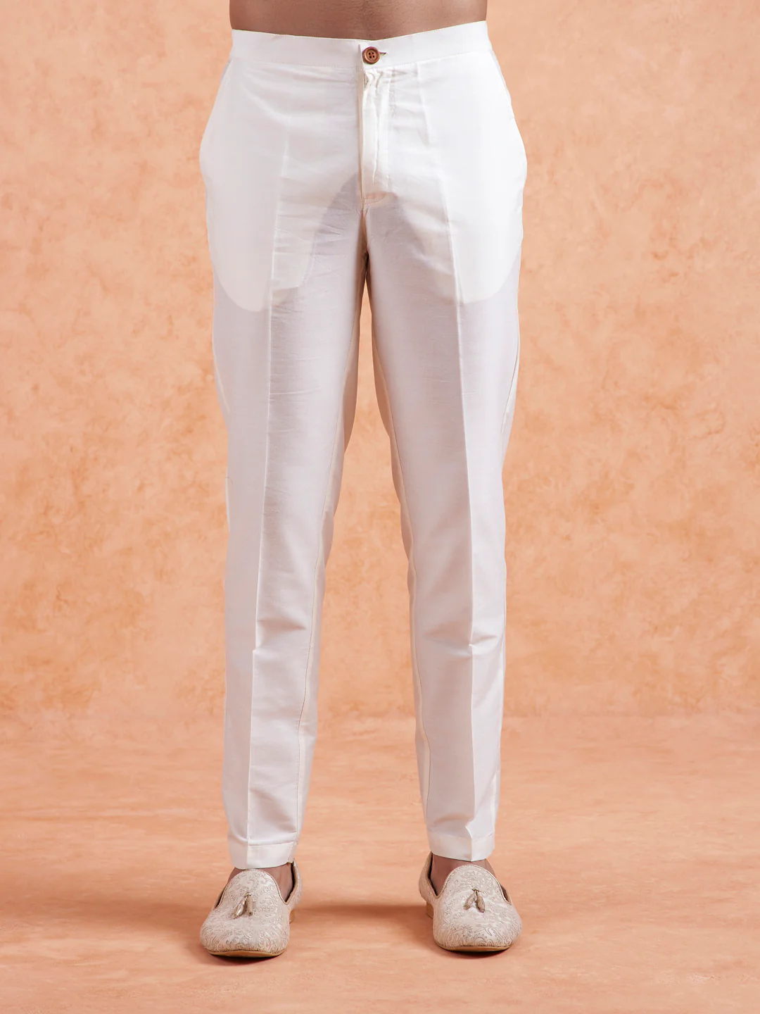 Men Multi Coloured Printed Kurta Jacket Trouser Set - Image 7