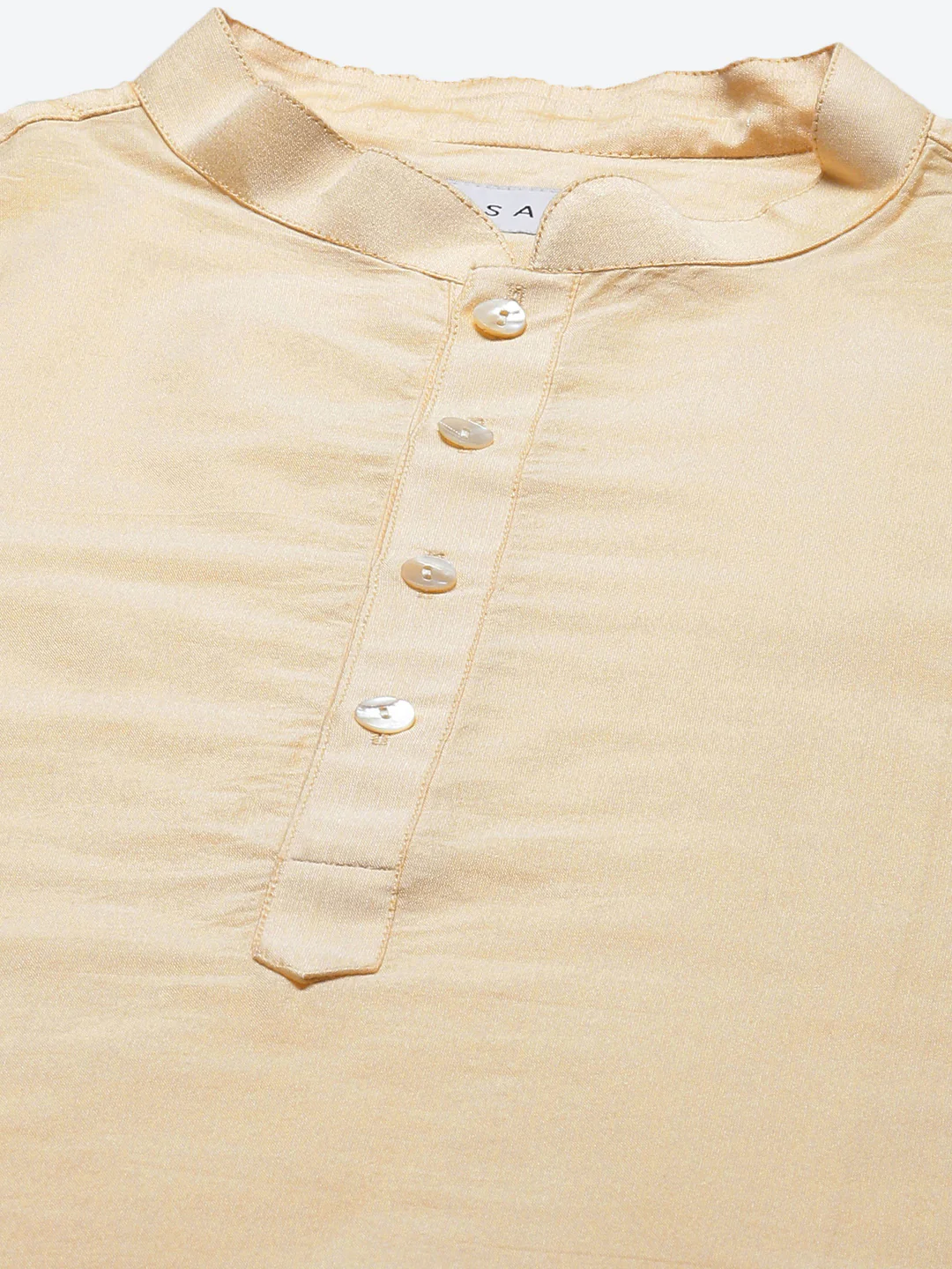 Kisah Men's Olive Kurta Indowestern Churidar Set - Image 5