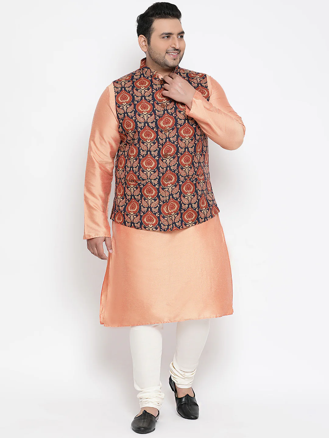 Men Multi Nehru Jacket - Image 6
