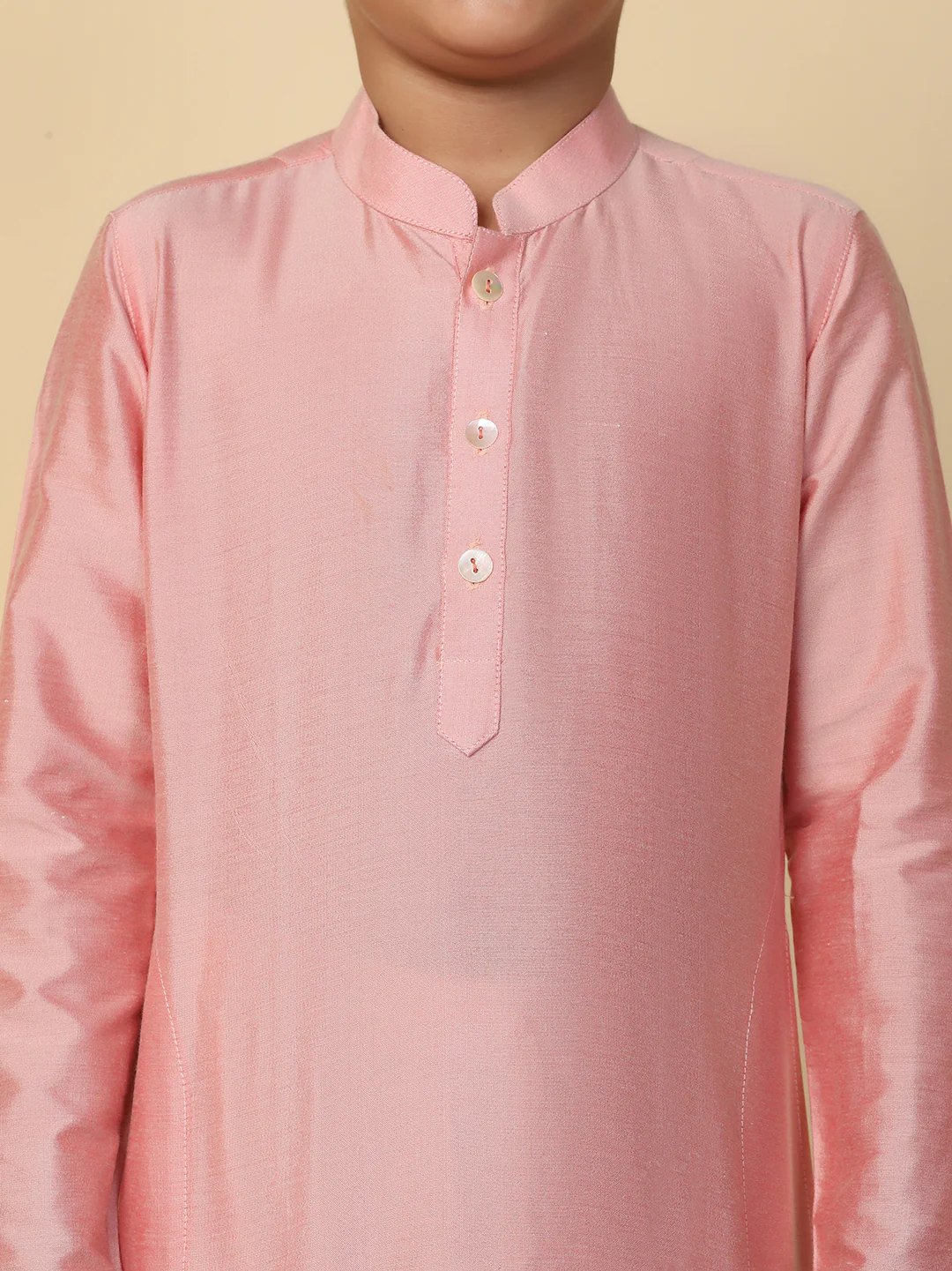 Boy's Light pink Kurta - Image 5