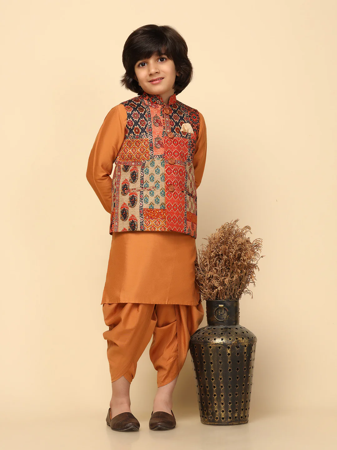 Boy's Multi Coloured Printed Jacket - Image 6