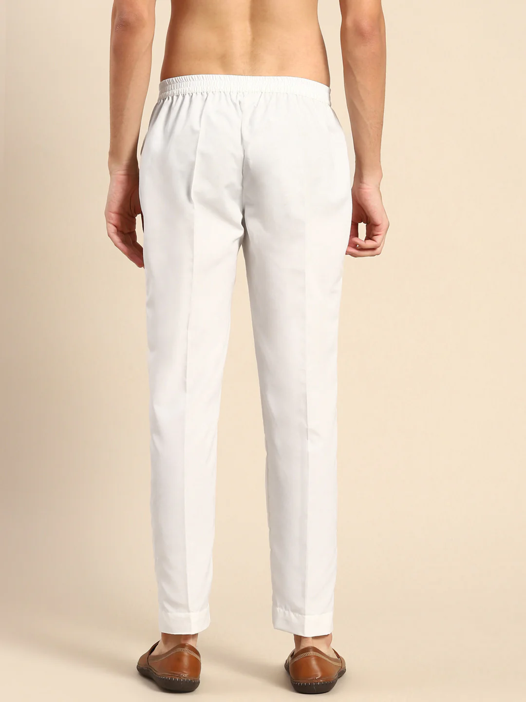 Men's White Trouser - Image 3