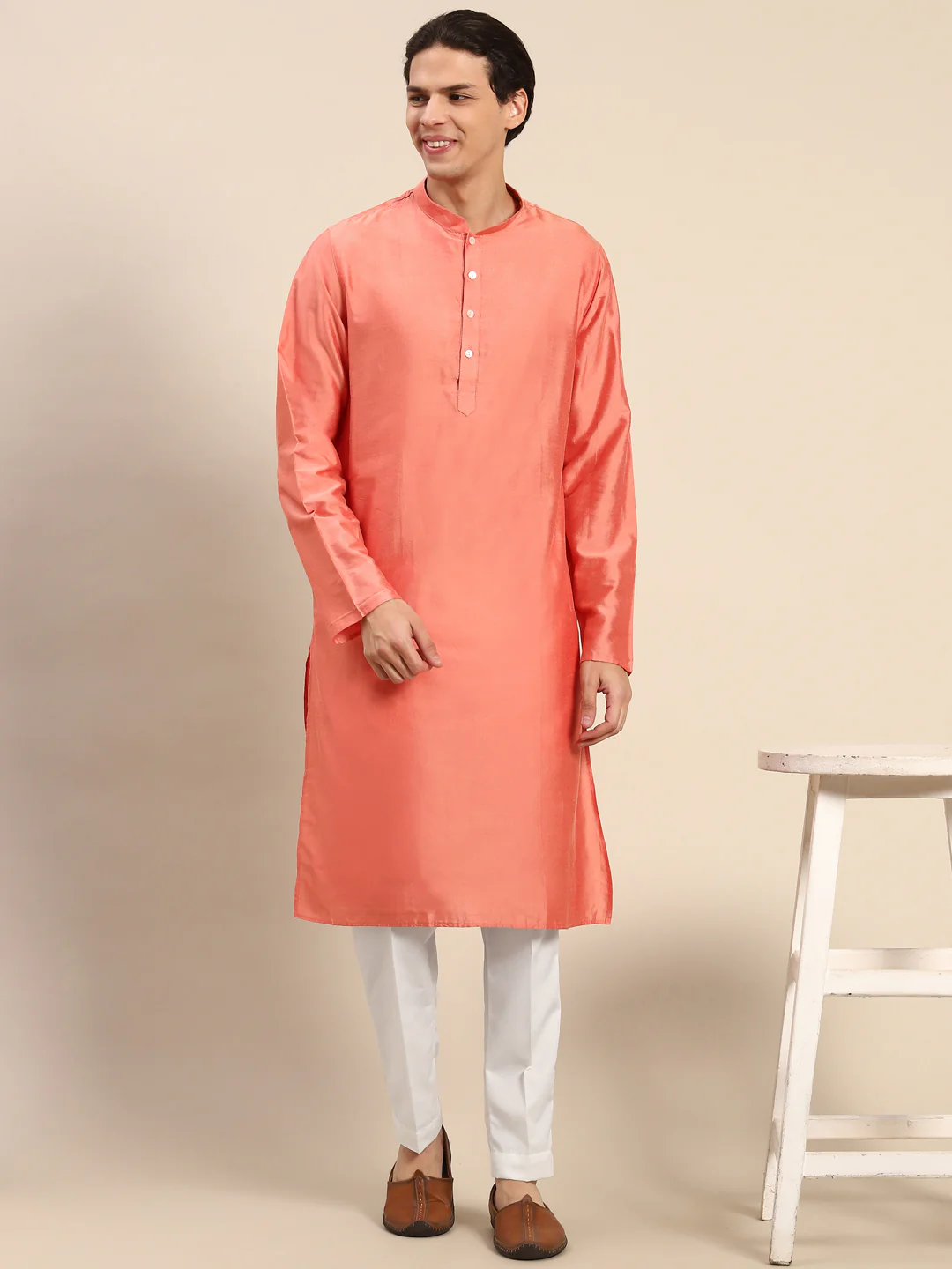 Men's White Trouser - Image 4